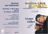 Plakat zum Konzert